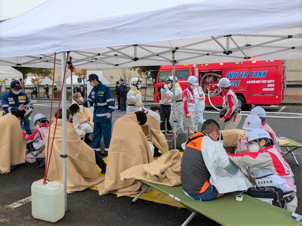 大規模テロに備えて―。国民保護実動訓練に参加！｜埼玉県支部の最新
